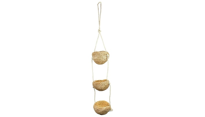 3-Tier Coconut Fibre Bird Nests