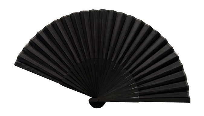 Black Folding Handheld Fan