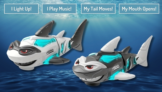 Shark toy that opens mouth online