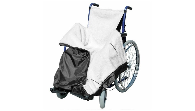 Fleece Lined Waterproof Wheelchair Leg Throw