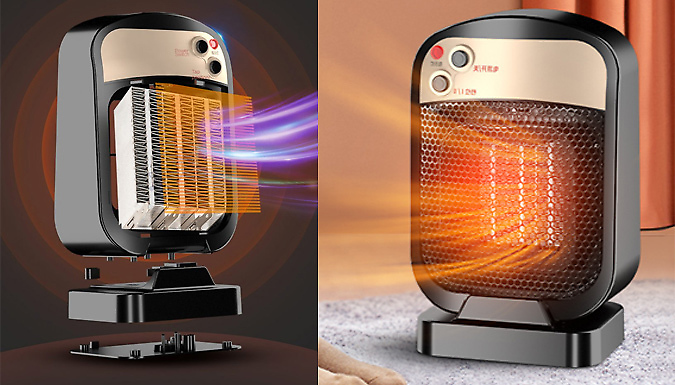 1800W Freestanding Silent Electric Fan Heater