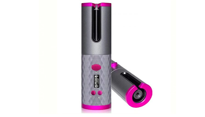 Cordless Auto-Rotating Ceramic Hair Curler - 6 Colours