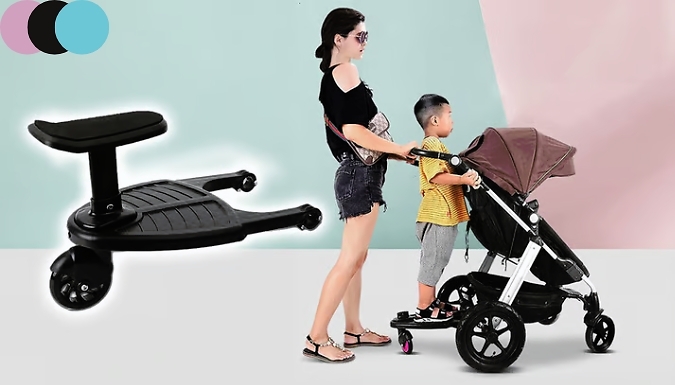 Ride Along Pram Attachment for Toddlers 3 Colours