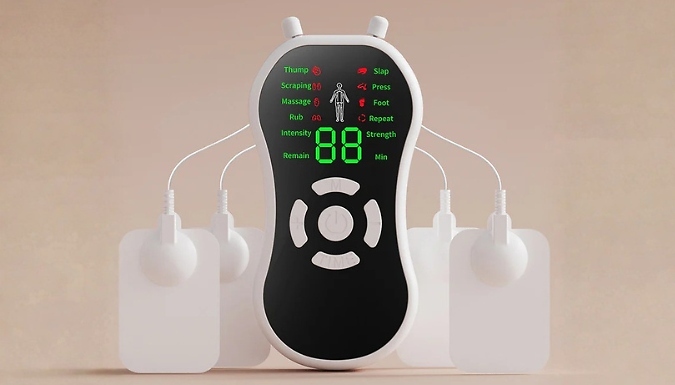 Mini Multi-Functional Electric Pulse Massager from Go Groopie IE
