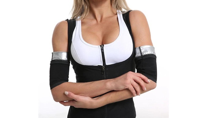 Women's Sauna Arm Sweat Bands or Waist Belt