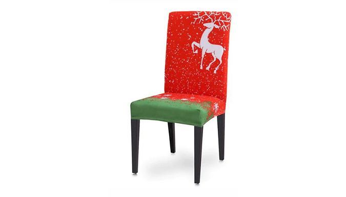 2-Pack Christmas Chair Covers - 3 Designs