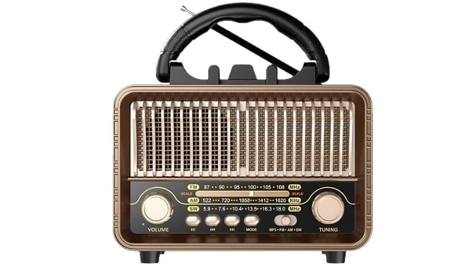 Retro Radio Multi-Functional Stereo