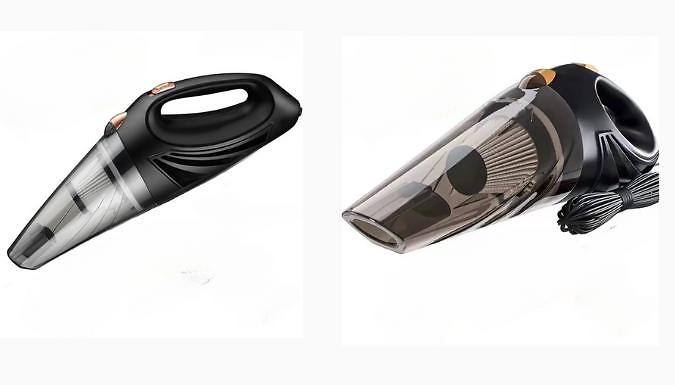 Handheld Portable Car Vacuum Cleaner Set - 2 Options
