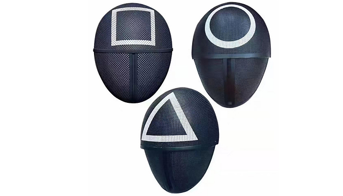 'Squid Game Inspired' Fancy Dress Mask - 4 Designs