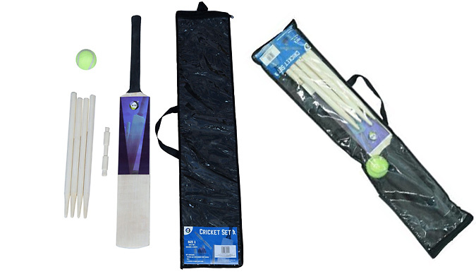 7-Piece Junior Cricket Set & Mesh Carry Bag