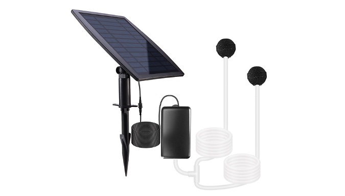 Solar Powered Pond Oxygen Pump