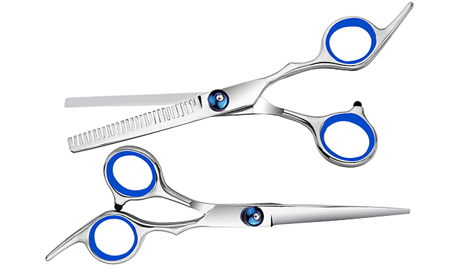 10-Piece Barber Kit with Stainless Steel Scissors