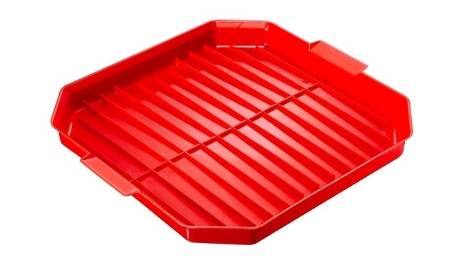 2 Pack Microwave Bacon Rack & Egg Cooker