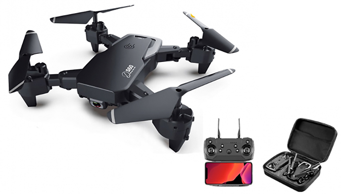 Ghost-Pro S60 Smart Wi-Fi Drone with HD Wide Angle Camera - 3 Options