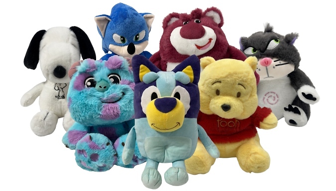 Interactive Plush Breathing and Singing Toy - 7 Characters!