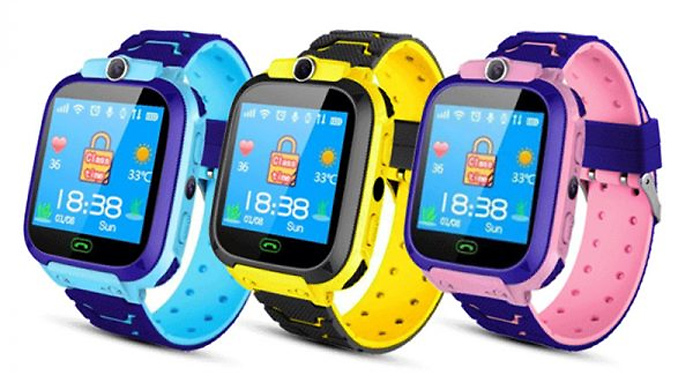 Waterproof Touchscreen Kids Smartwatch With Camera and GPS - 3 Colours