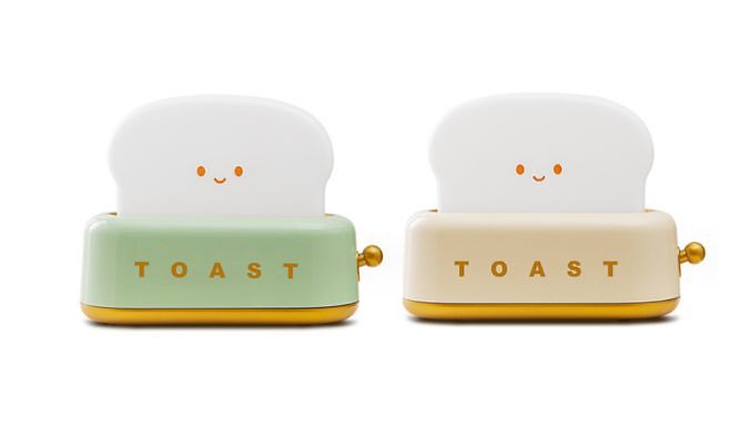 Novelty Toaster Night Light - 2 Colours