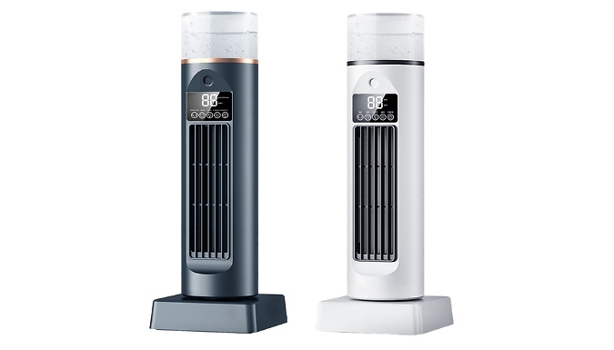 Desktop Air Cooling Bladeless Fan - 2 Colours & Options