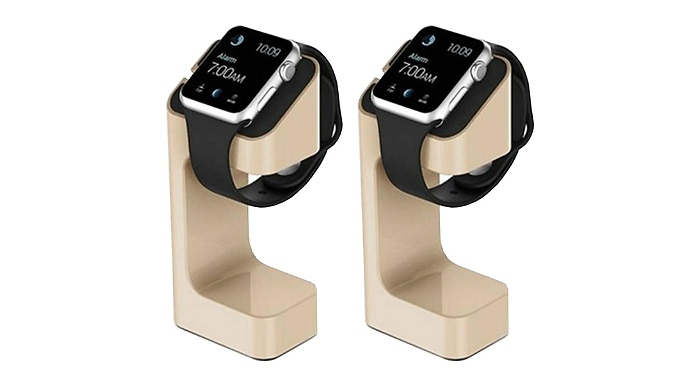 1 or 2-Pack Aquarius Charging Dock Station for Apple Watch