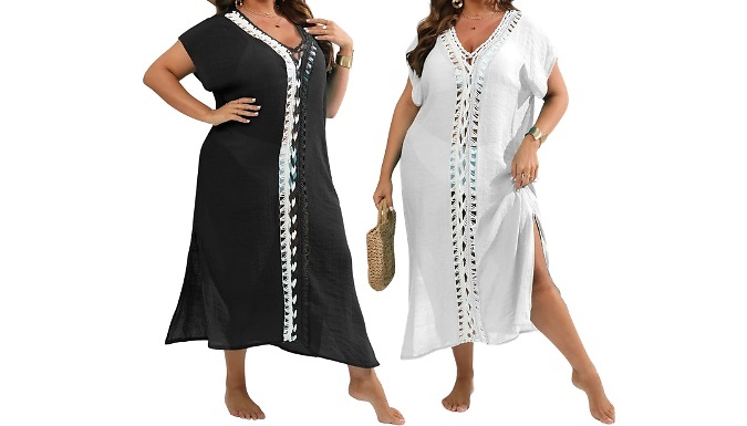 Loose Fitting Beach Maxi Dress - 7 Colours!
