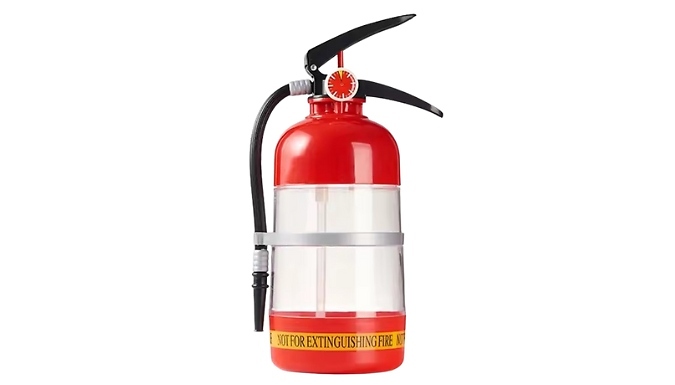 Novelty Fire Extinguisher Whiskey Dispenser - 1.5L or 3L