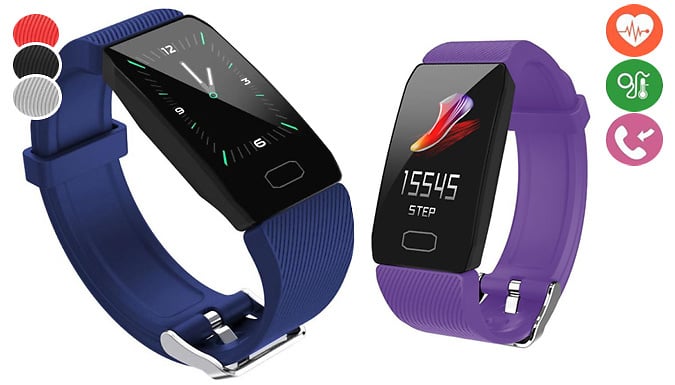 SecretStorz Q1 Fitness Monitoring Bluetooth Smart Watch - 5 Colours