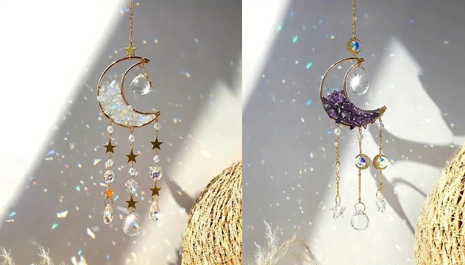 Sun, Star & Moon Suncatcher Decor - 4 Colours