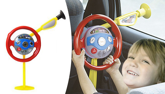 Mini Driver Interactive Steering Wheel Toy
