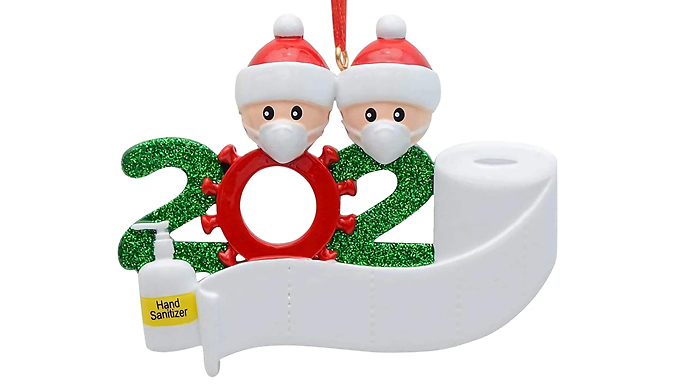 10-Pack of Quarantine 2020 Christmas Tree Decorations