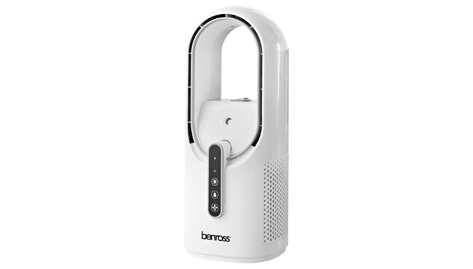 Benross Bladeless 3-Speed Fan Humidifier