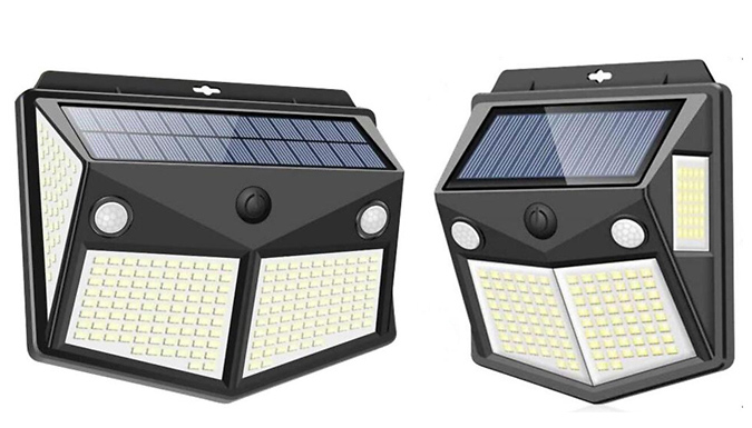 1 or 2-Pack of LED Solar Garden Light - 3 Options