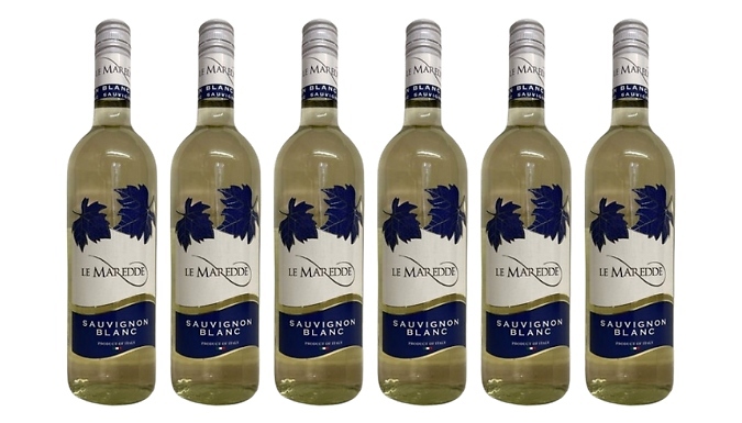 6 Bottles of Le Maredde Sauvignon Blanc