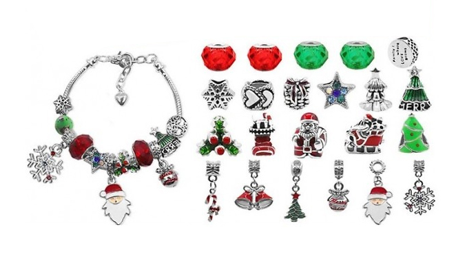 Christmas DIY 24-Charm Bracelet Advent Calendar