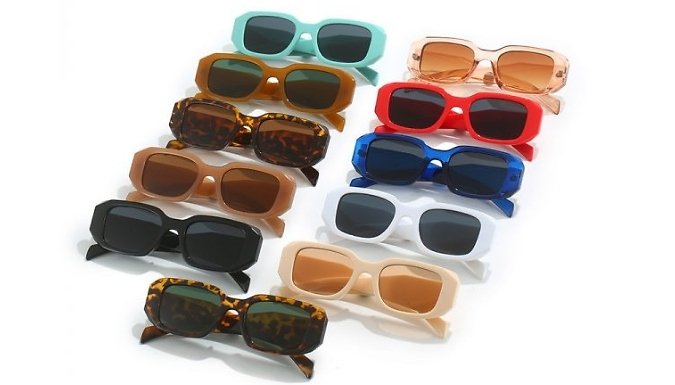 Rectangular Sunglasses - 11 Designs!