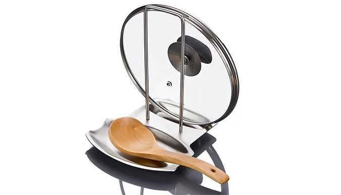 Stainless Steel Pan Lid Stand