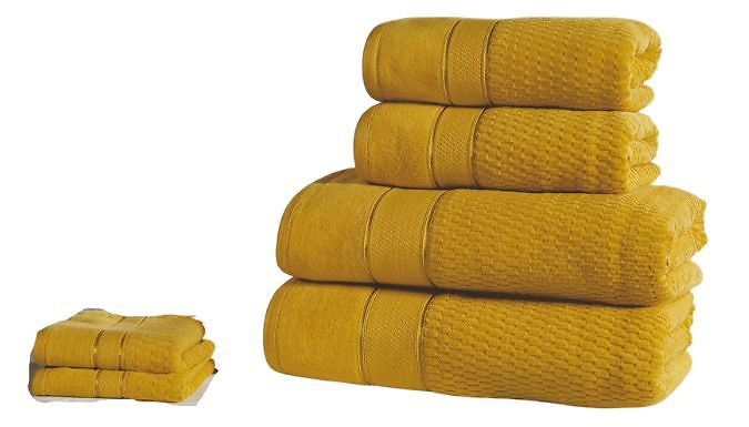 Rapport Royal Velvet Bathroom Towels - 5 Colours, 6 or 12-Piece