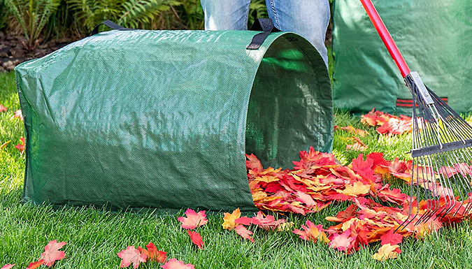 Large green discount garden waste bags