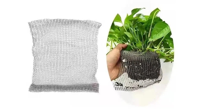 2-Pack of Stainless Steel Insect-Proof Plant Root Netting Bags - 4 Sizes!