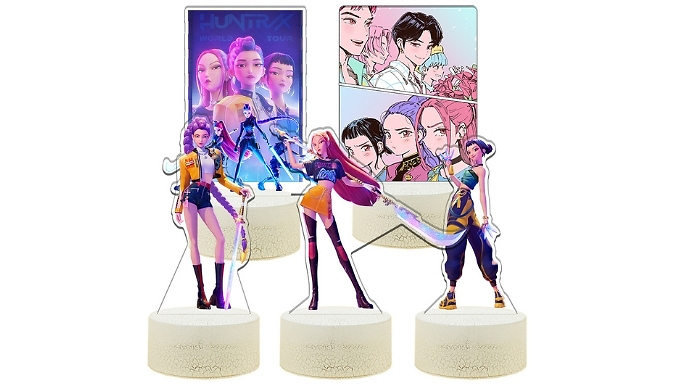 Devil Hunters Acrylic Night Light - 6 Designs!