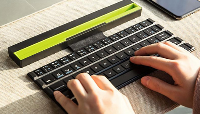 Roll-Up Wireless Bluetooth Keyboard - 3 Colours