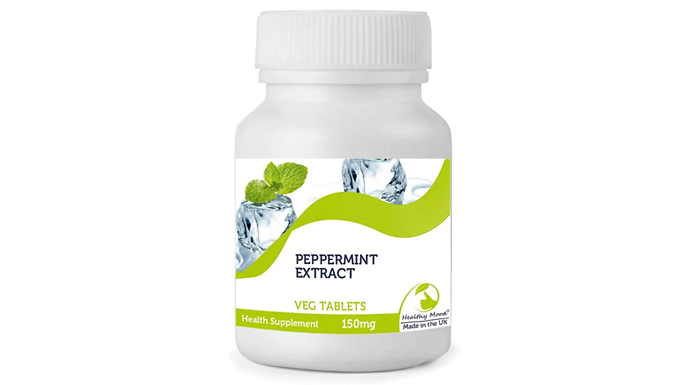 Peppermint 150mg Vitamin - 90 or 180 Tablets