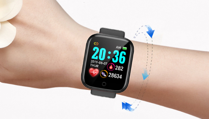 Smart Watch Fitness Tracker - 7 Colours