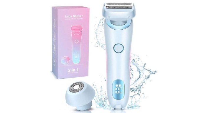 2 in 1 USB Rechargeable Hair Remover - 2 Colours