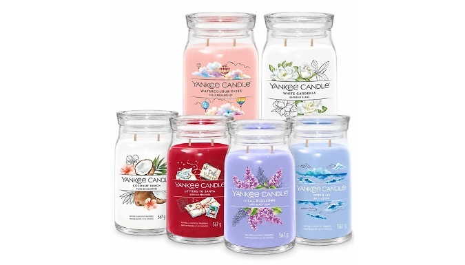 Yankee Candle Double Wick Signature Scented Candle - 567g!