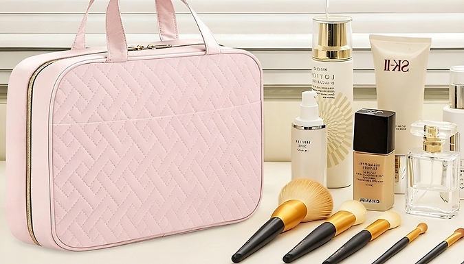 Hanging Multi-Compartment Toiletry Bag - 2 Colours!
