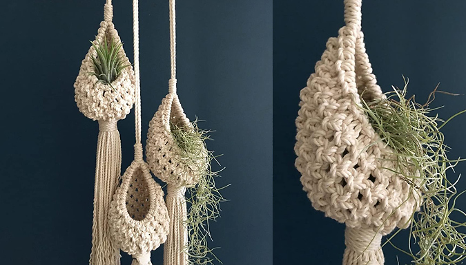 Pollyjoy Bohemian Hanging Baskets - 1 or 2