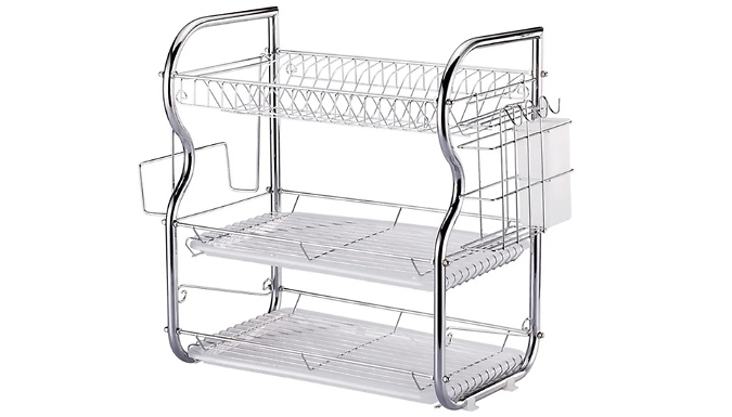 3-Tier Kitchen Dish Drainer