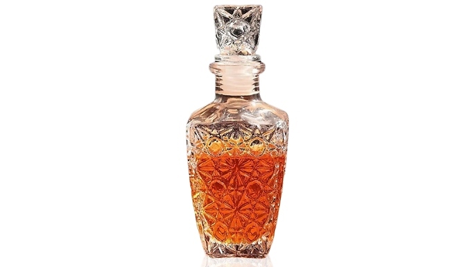 Tapered Square Diamond Whiskey Decanter