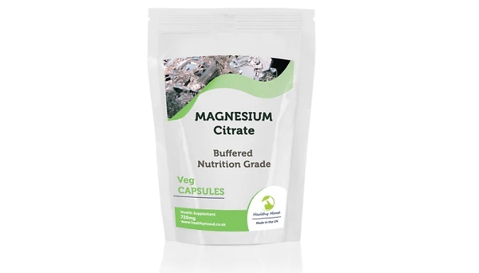 Magnesium Citrate Capsules - 7 to 250 Capsules!