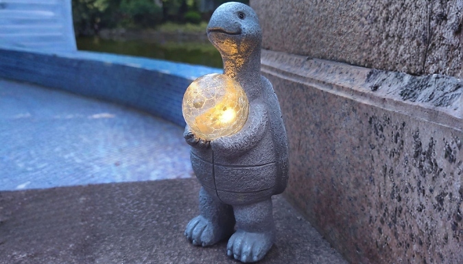 Outdoor Solar LED Turtle Ornament